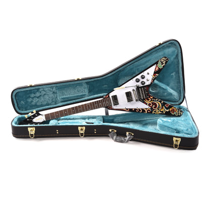 Epiphone Inspired by Gibson Custom Jimi Hendrix "Love Drops" Flying V Electric Guitars / Solid Body