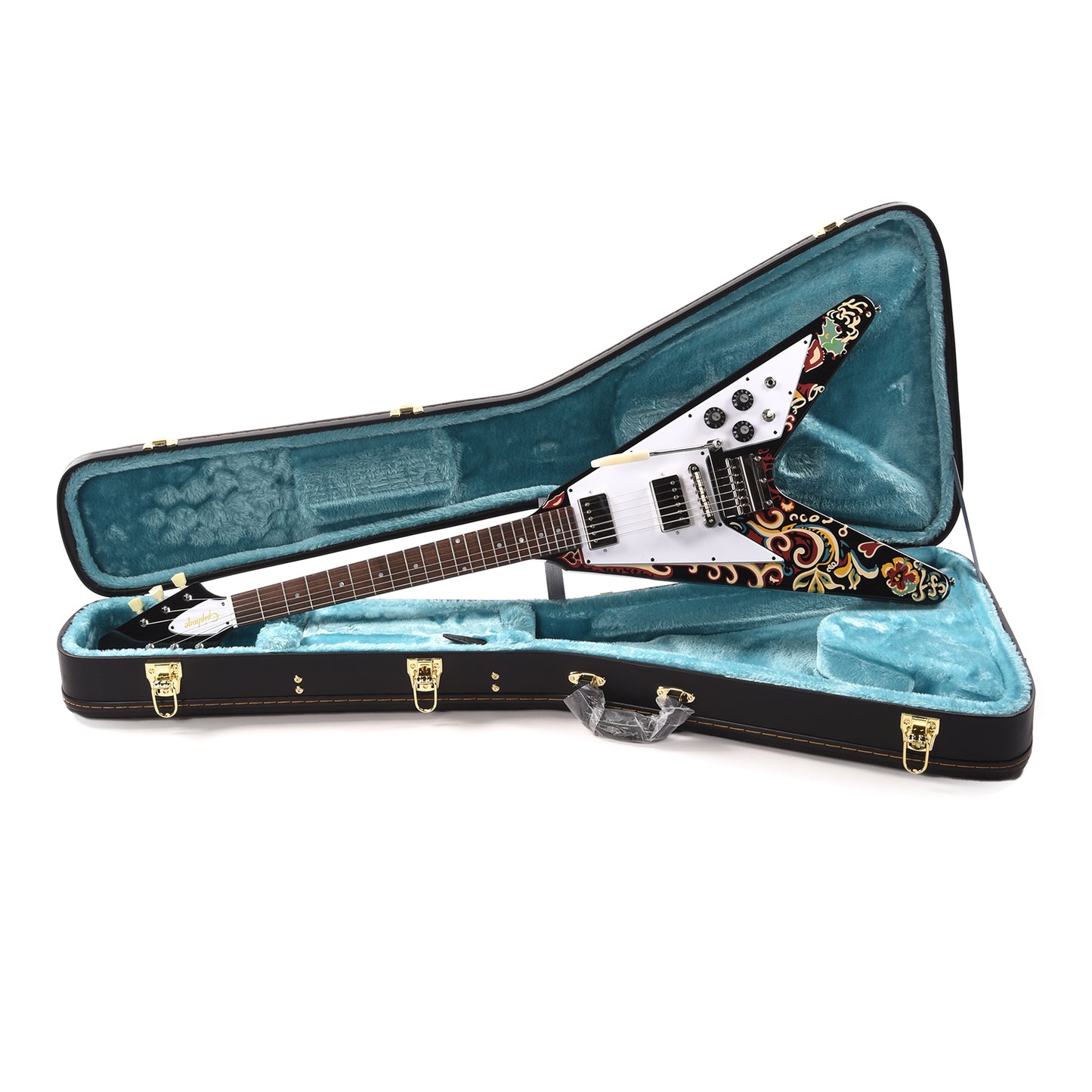 Epiphone Inspired by Gibson Custom Jimi Hendrix "Love Drops" Flying V Electric Guitars / Solid Body