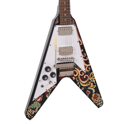 Epiphone Inspired by Gibson Custom Jimi Hendrix "Love Drops" Flying V LEFTY Electric Guitars / Solid Body