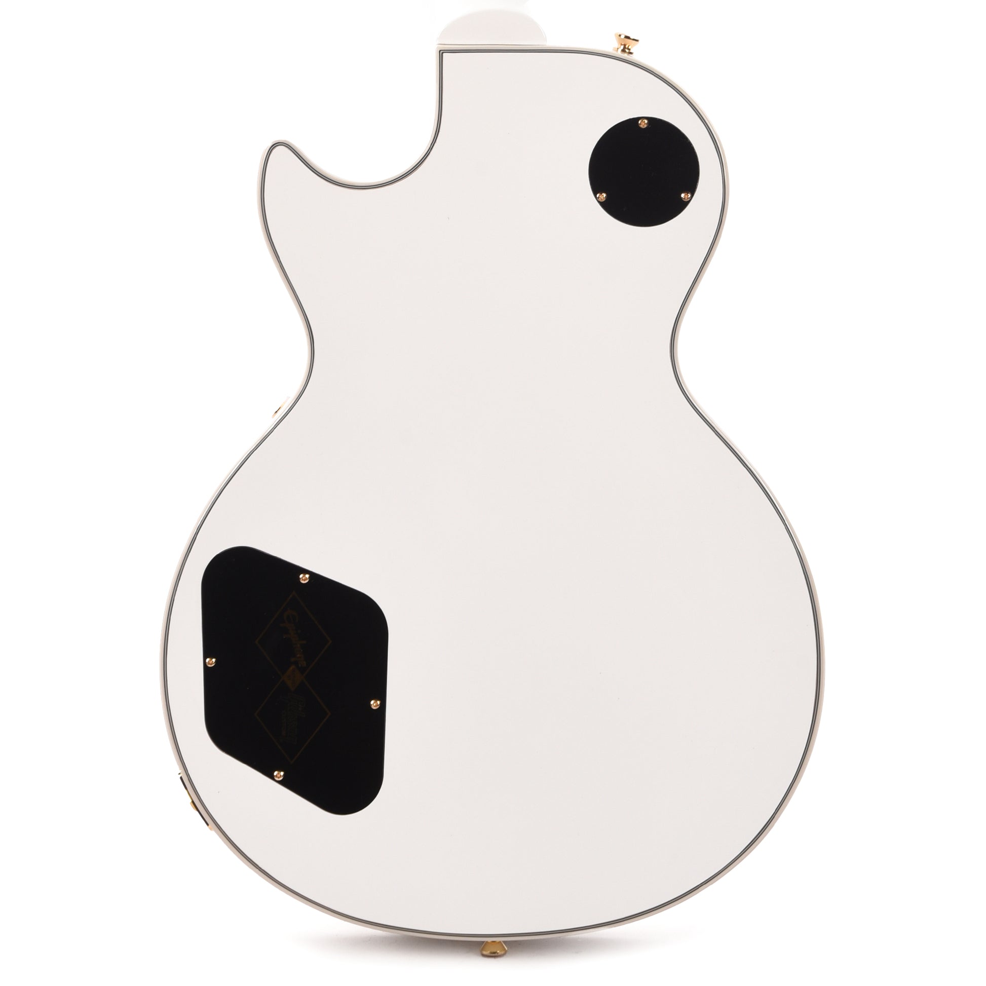 Epiphone Inspired by Gibson Custom Les Paul Custom Alpine White Electric Guitars / Solid Body