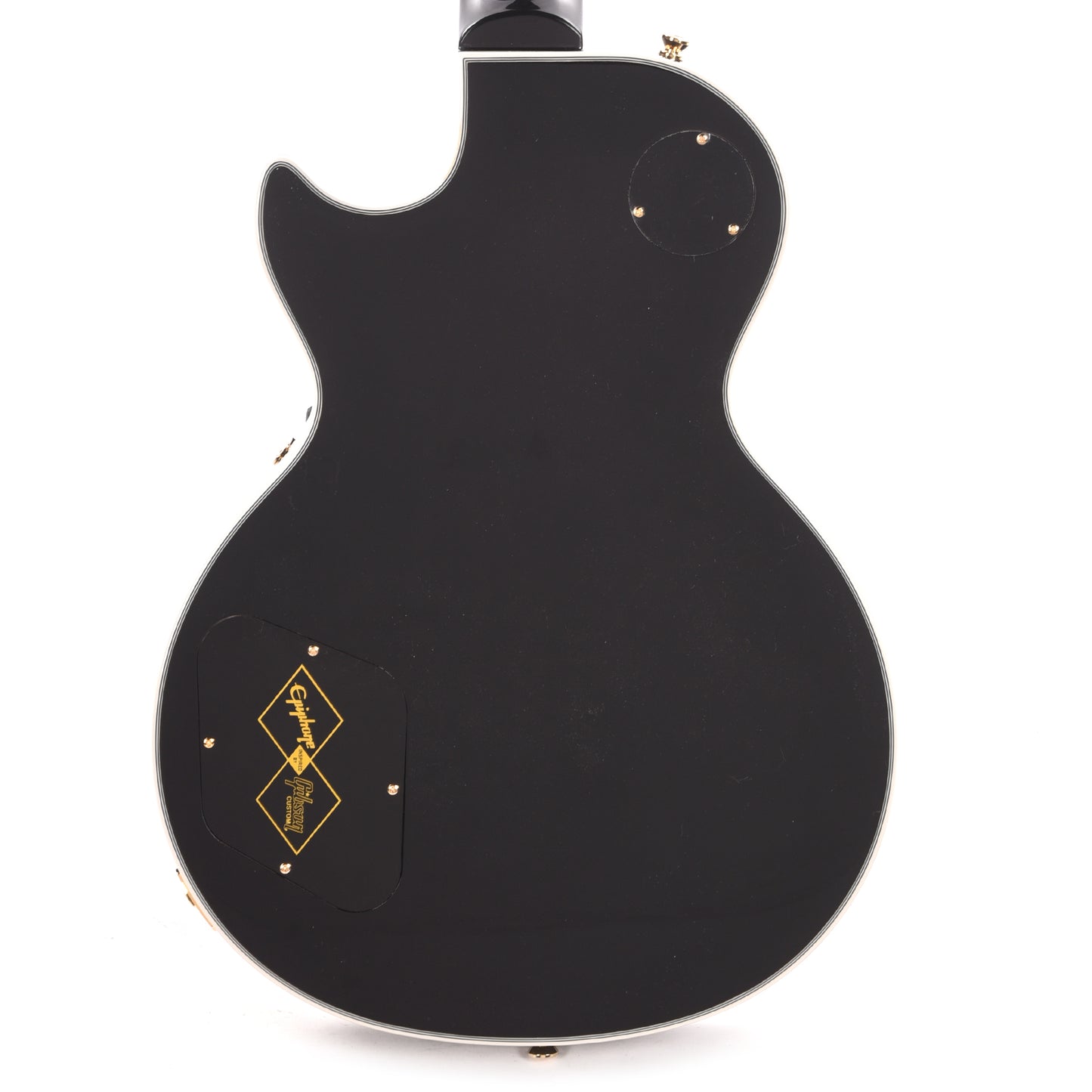 Epiphone Inspired by Gibson Custom Les Paul Custom Ebony Electric Guitars / Solid Body