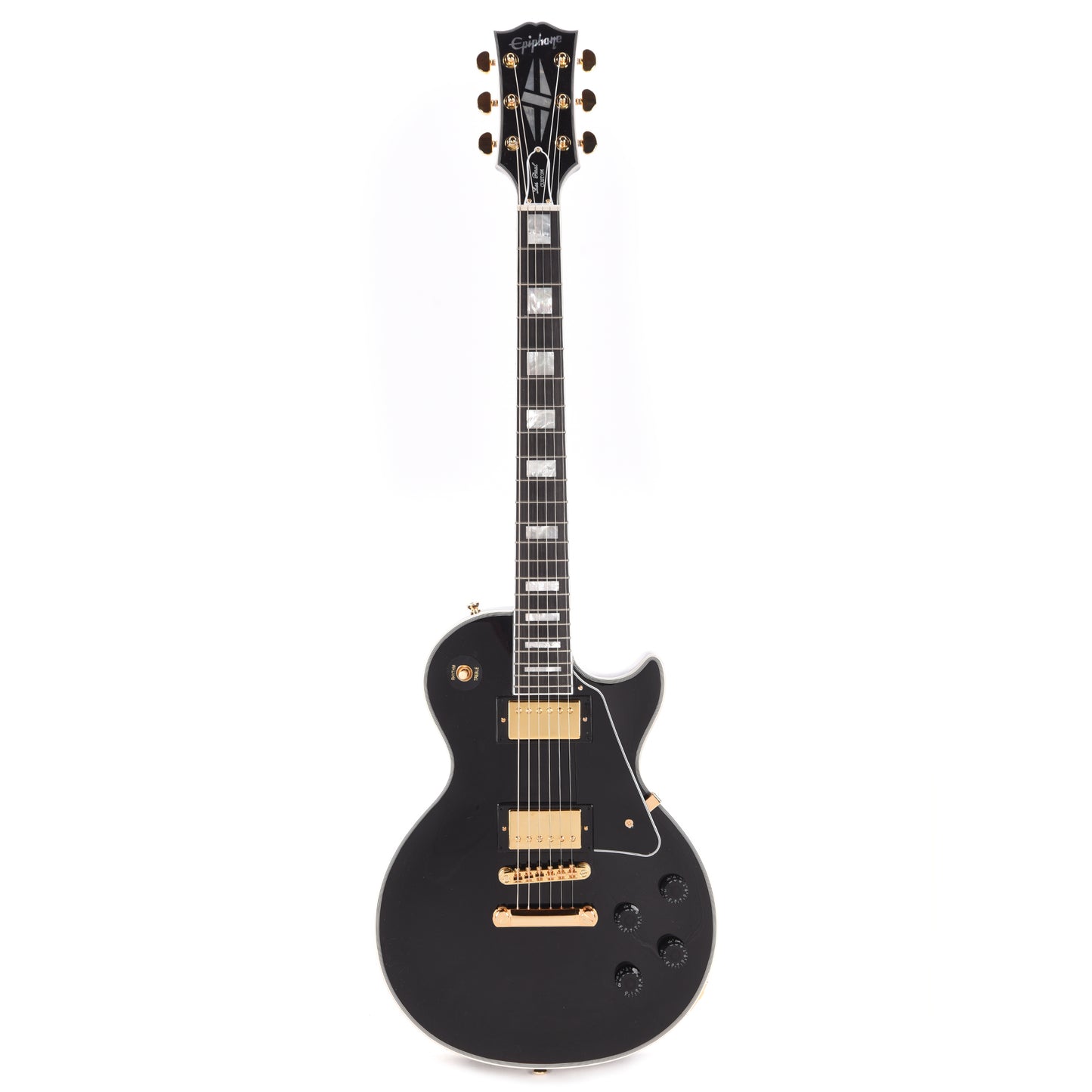 Epiphone Inspired by Gibson Custom Les Paul Custom Ebony Electric Guitars / Solid Body