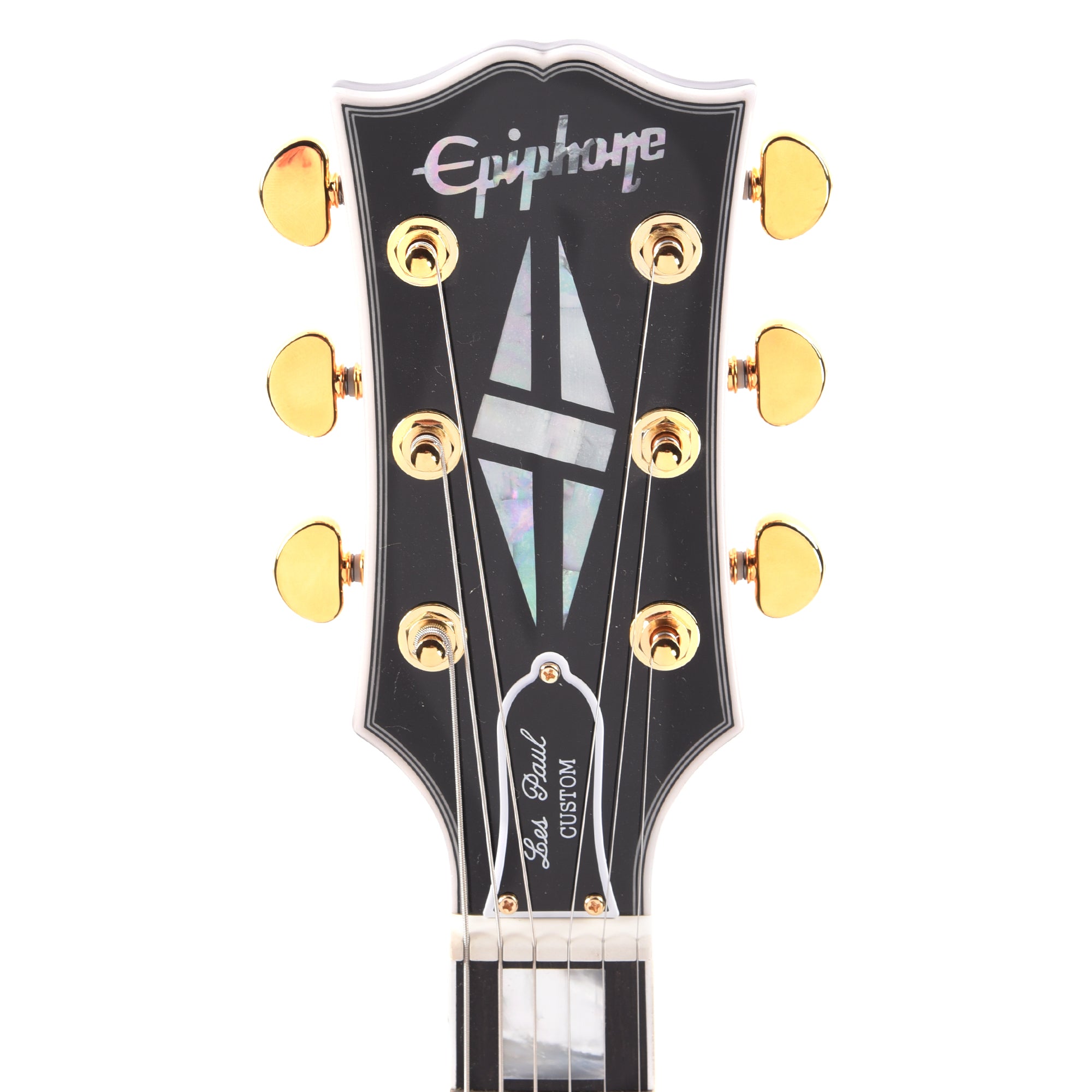 Epiphone Inspired by Gibson Custom Les Paul Custom Ebony Electric Guitars / Solid Body