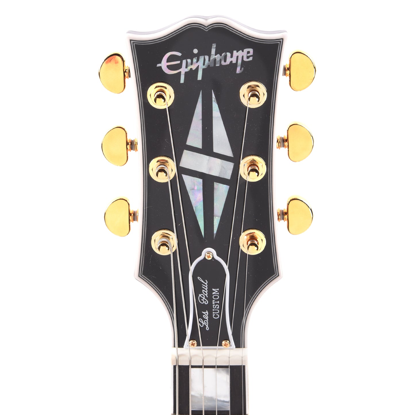 Epiphone Inspired by Gibson Custom Les Paul Custom Ebony Electric Guitars / Solid Body