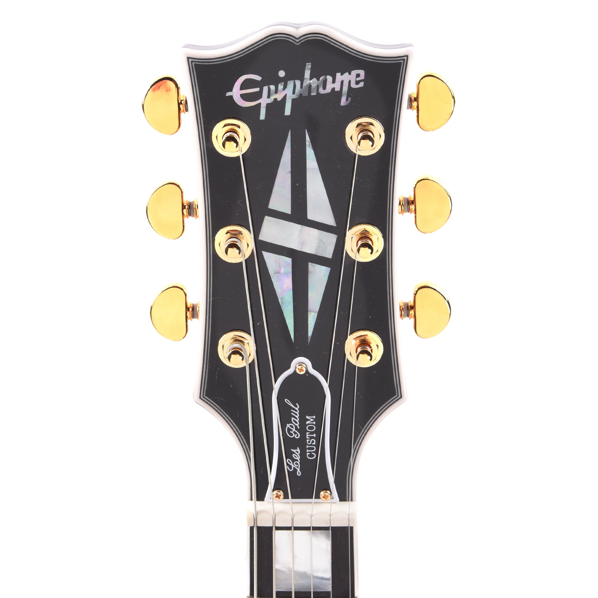 Epiphone Inspired by Gibson Custom Les Paul Custom Ebony Electric Guitars / Solid Body