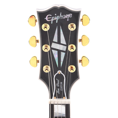 Epiphone Inspired by Gibson Custom Les Paul Custom Ebony Electric Guitars / Solid Body