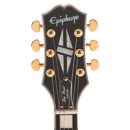 Epiphone Inspired by Gibson Les Paul Custom Figured Heritage Cherry Sunburst Electric Guitars / Solid Body