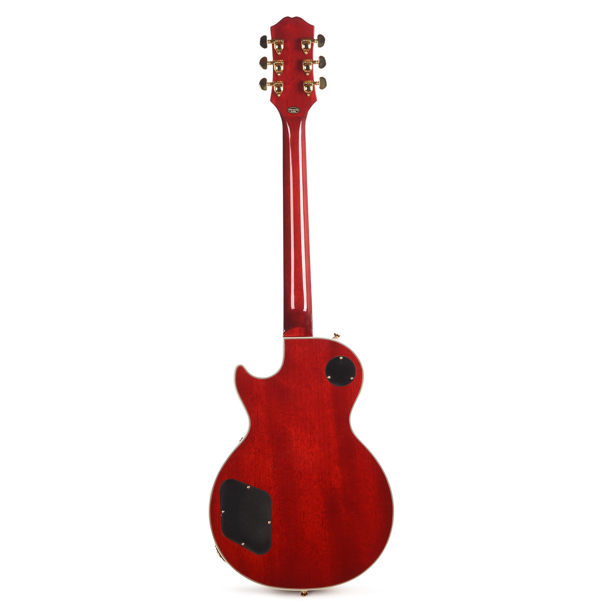 Epiphone Inspired by Gibson Les Paul Custom Figured Heritage Cherry Sunburst Electric Guitars / Solid Body