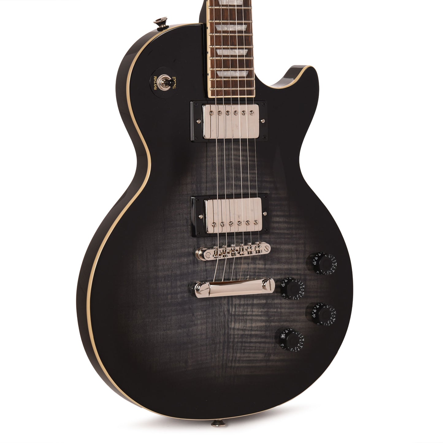 Epiphone Inspired by Gibson Modern Les Paul Tribute Plus Ebony Burst Electric Guitars / Solid Body