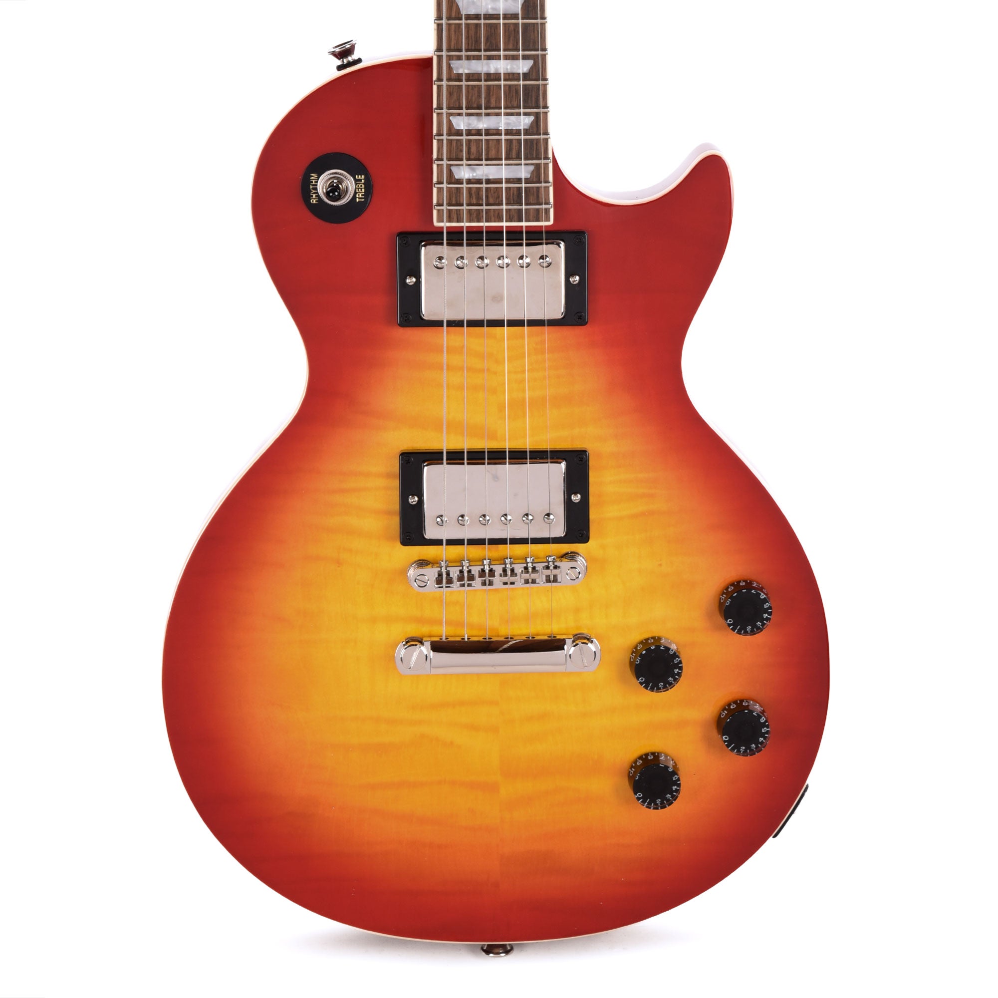 Epiphone Inspired by Gibson Modern Les Paul Tribute Plus Heritage Cherry Sunburst Electric Guitars / Solid Body