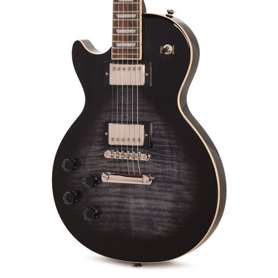 Epiphone Inspired by Gibson Modern Les Paul Tribute Plus LEFTY Ebony Burst Electric Guitars / Solid Body