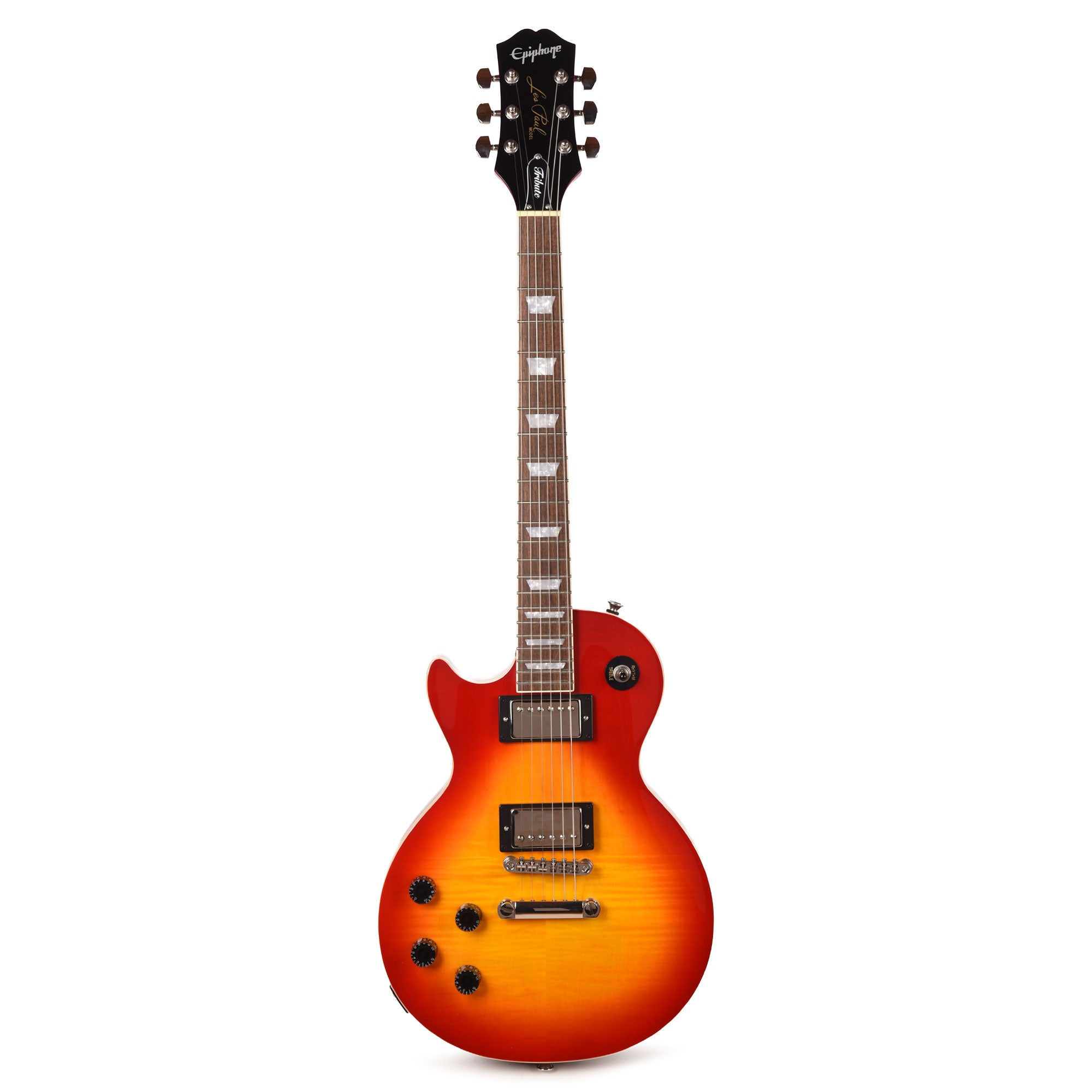 Epiphone Inspired by Gibson Modern Les Paul Tribute Plus LEFTY Heritage Cherry Sunburst Electric Guitars / Solid Body