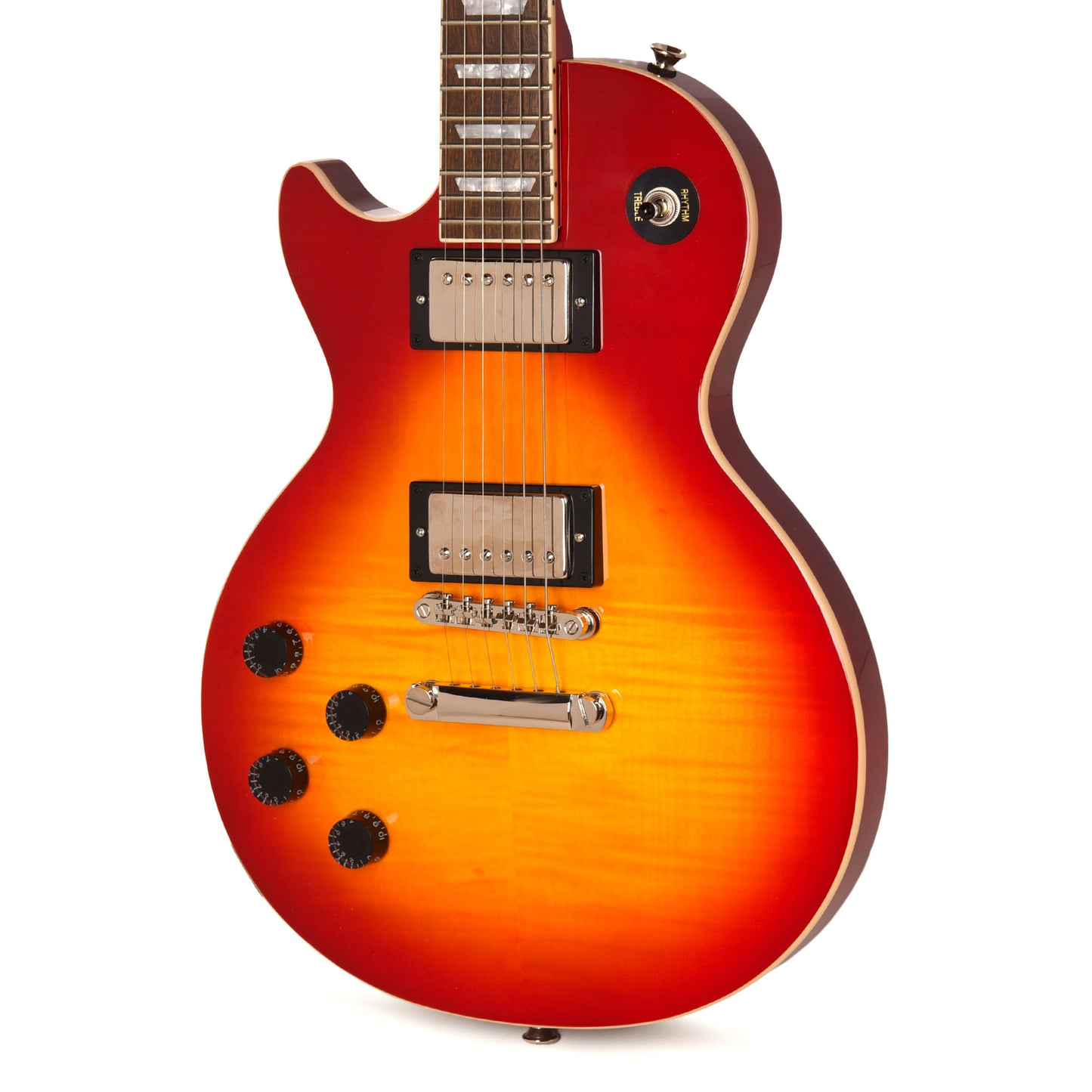 Epiphone Inspired by Gibson Modern Les Paul Tribute Plus LEFTY Heritage Cherry Sunburst Electric Guitars / Solid Body