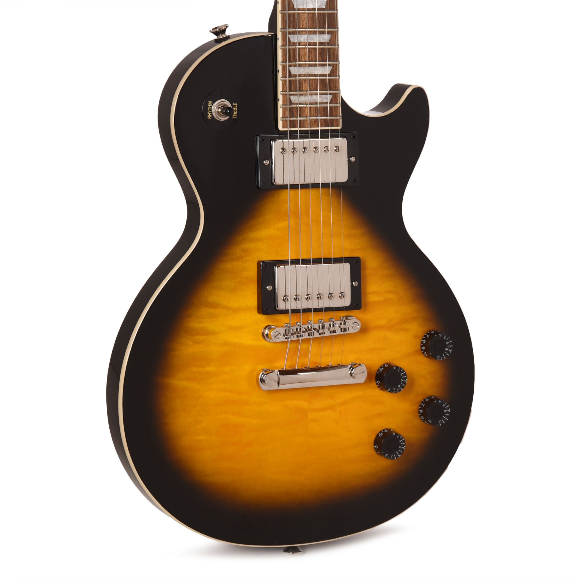 Epiphone Inspired by Gibson Modern Les Paul Tribute Plus LEFTY Heritage Cherry Sunburst Electric Guitars / Solid Body