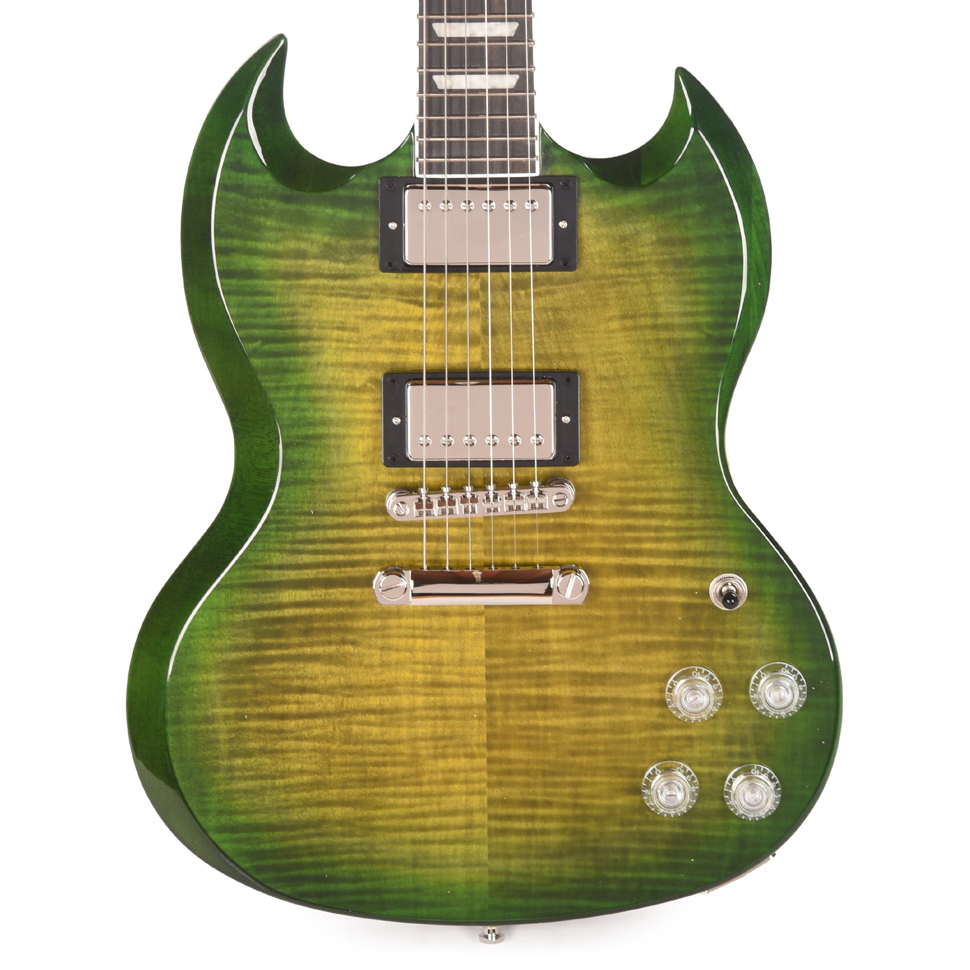 Epiphone Inspired by Gibson Modern SG Modern Figured Iguana Burst Electric Guitars / Solid Body