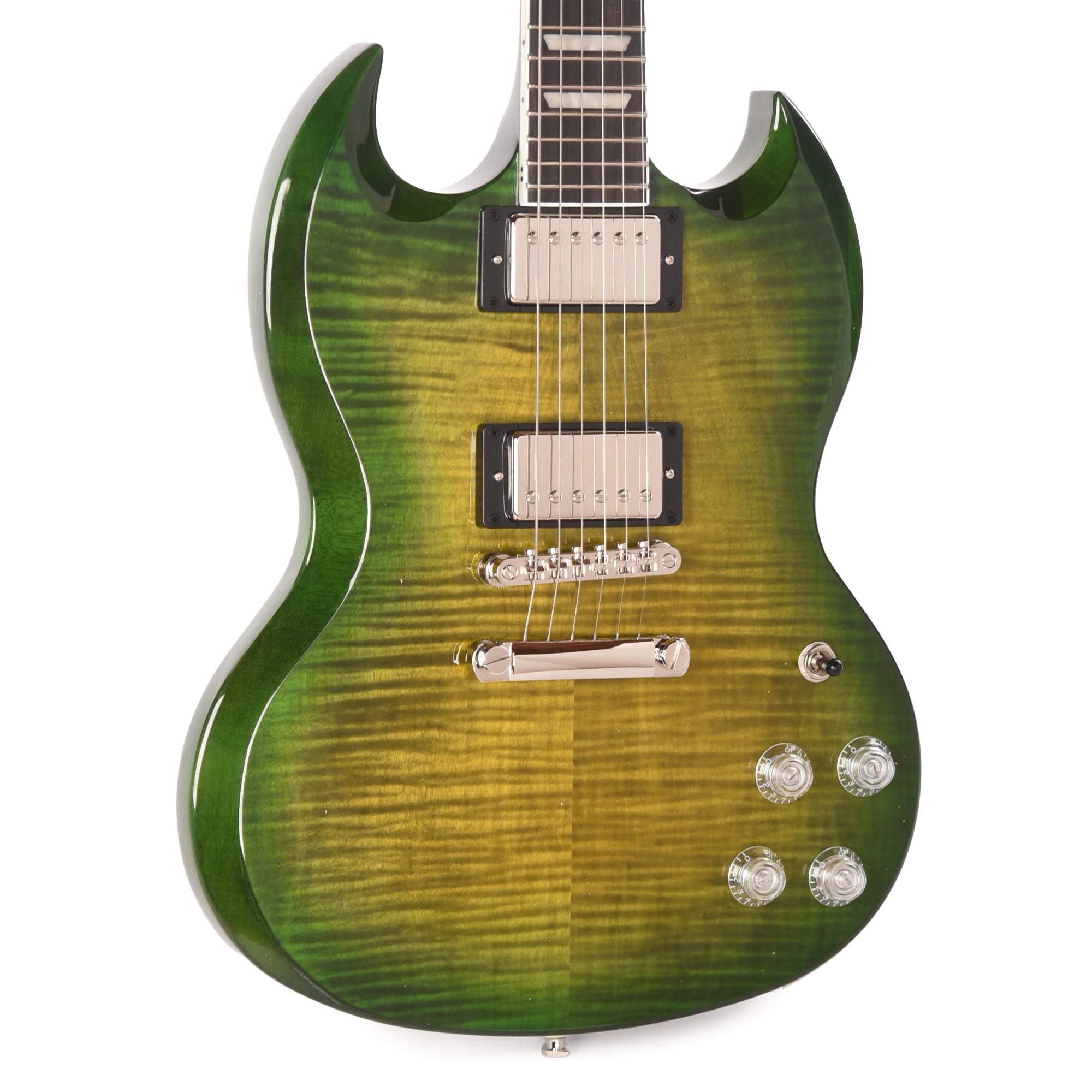 Epiphone Inspired by Gibson Modern SG Modern Figured Iguana Burst Electric Guitars / Solid Body