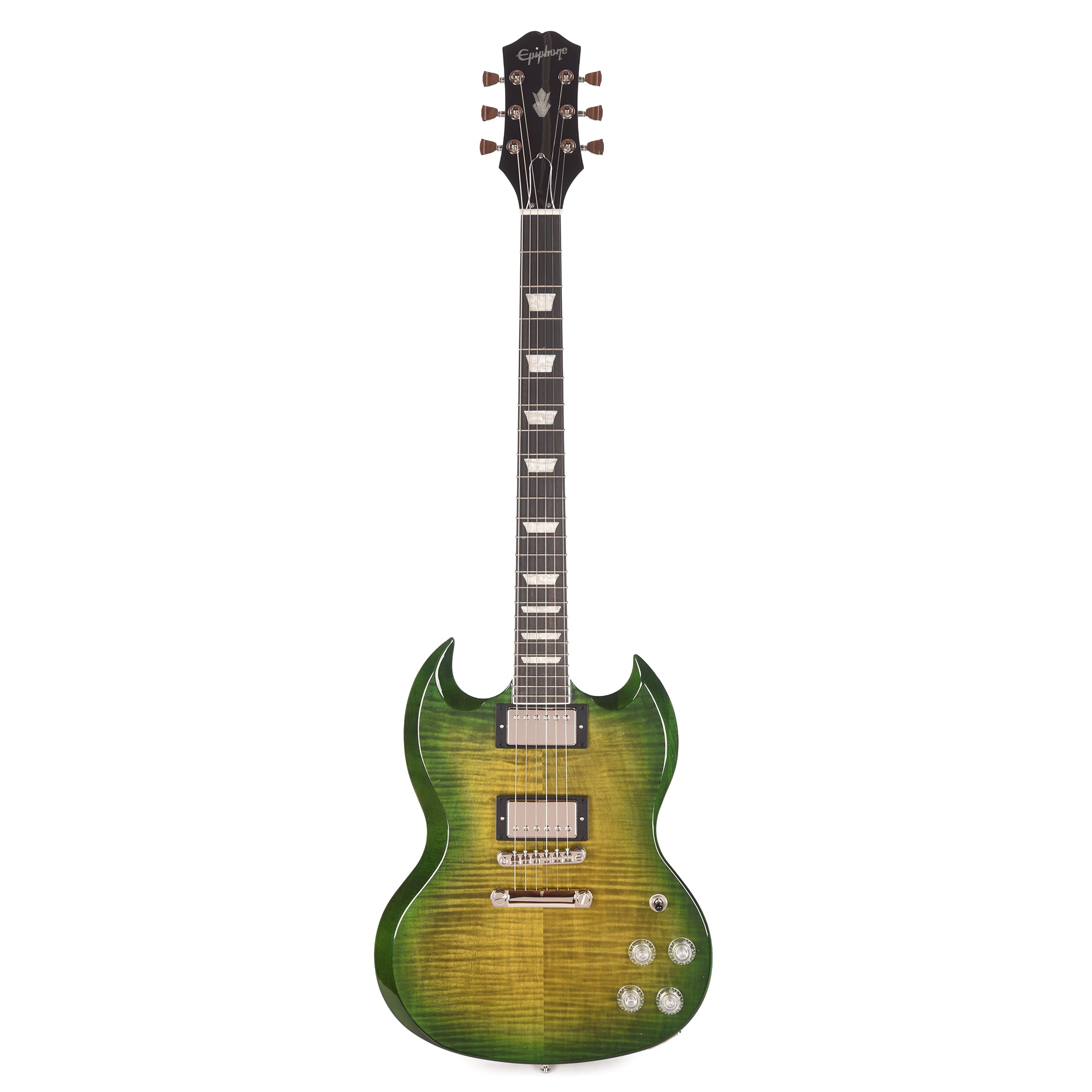 Epiphone Inspired by Gibson Modern SG Modern Figured Iguana Burst