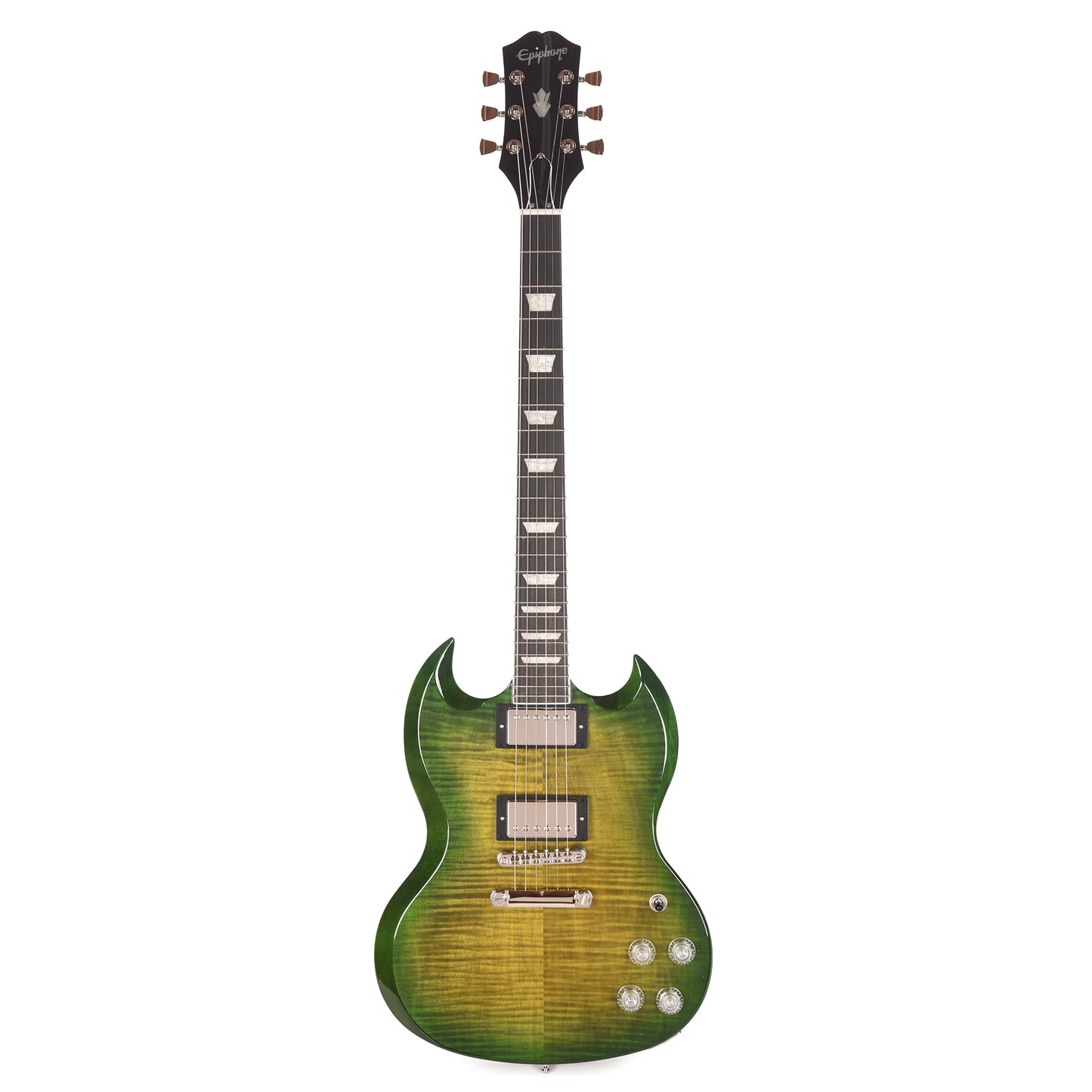 Epiphone Inspired by Gibson Modern SG Modern Figured Iguana Burst Electric Guitars / Solid Body