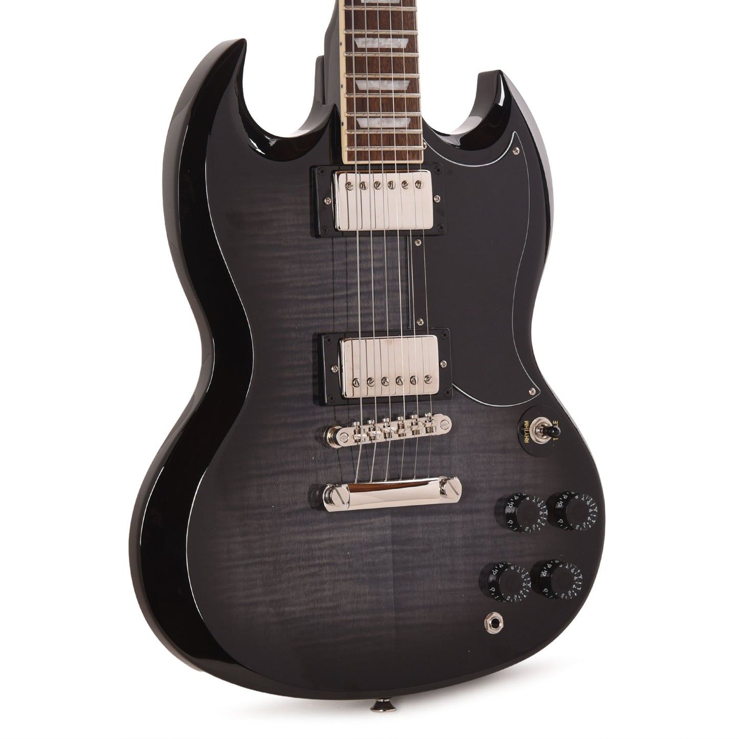 Epiphone Inspired by Gibson Modern SG Tribute Plus Ebony Burst Electric Guitars / Solid Body