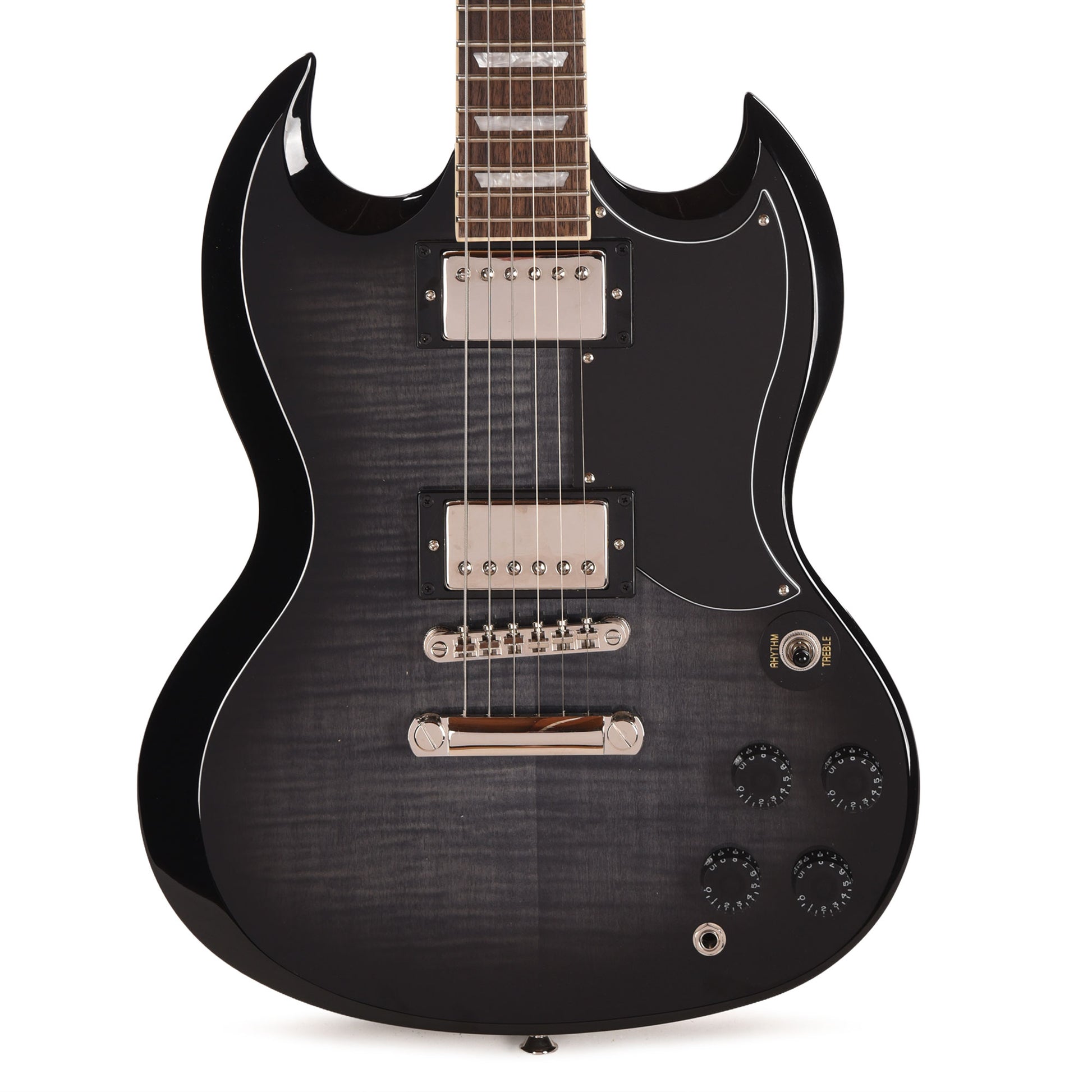 Epiphone Inspired by Gibson Modern SG Tribute Plus Ebony Burst Electric Guitars / Solid Body
