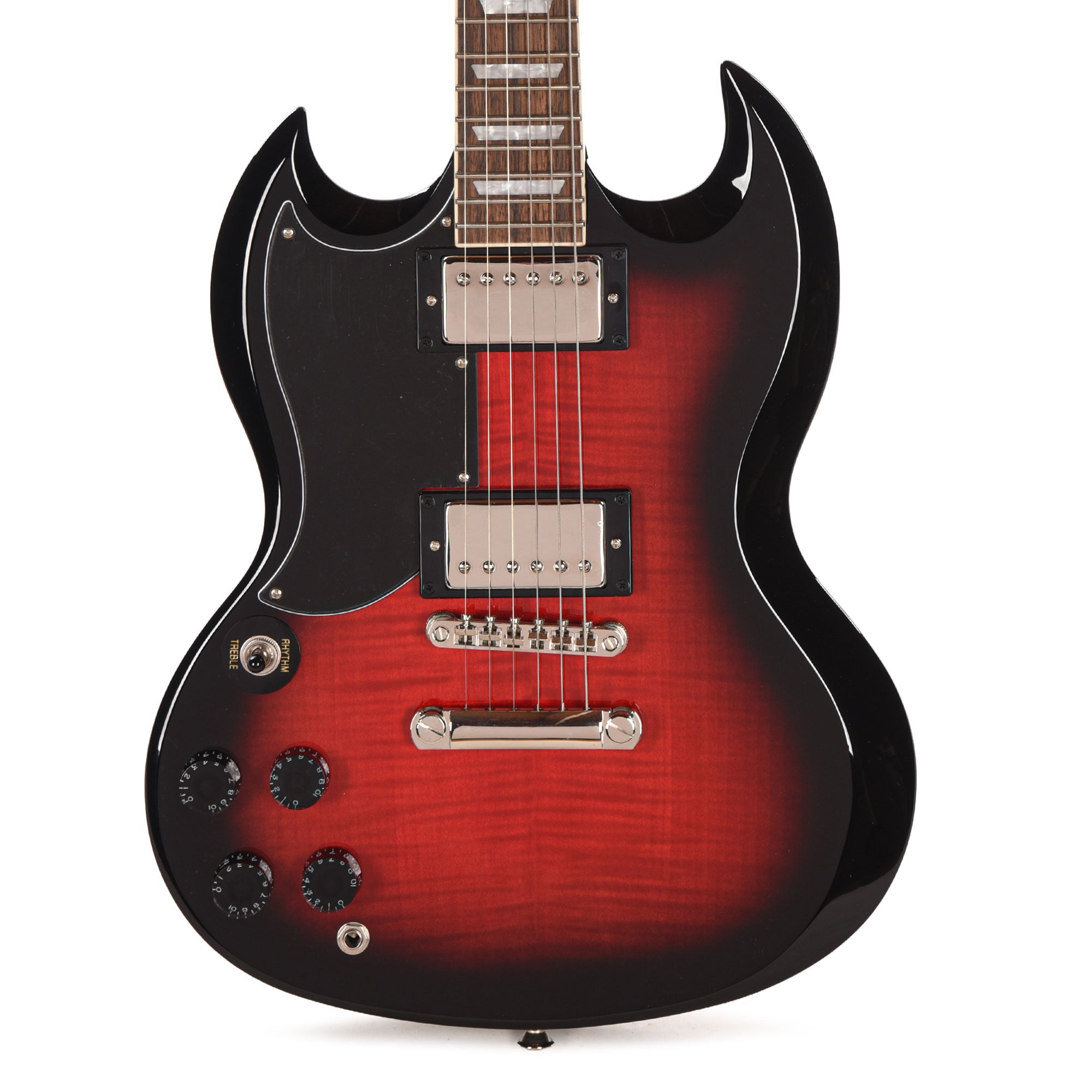 Epiphone Inspired by Gibson Modern SG Tribute Plus LEFTY Cherry Burst Electric Guitars / Solid Body