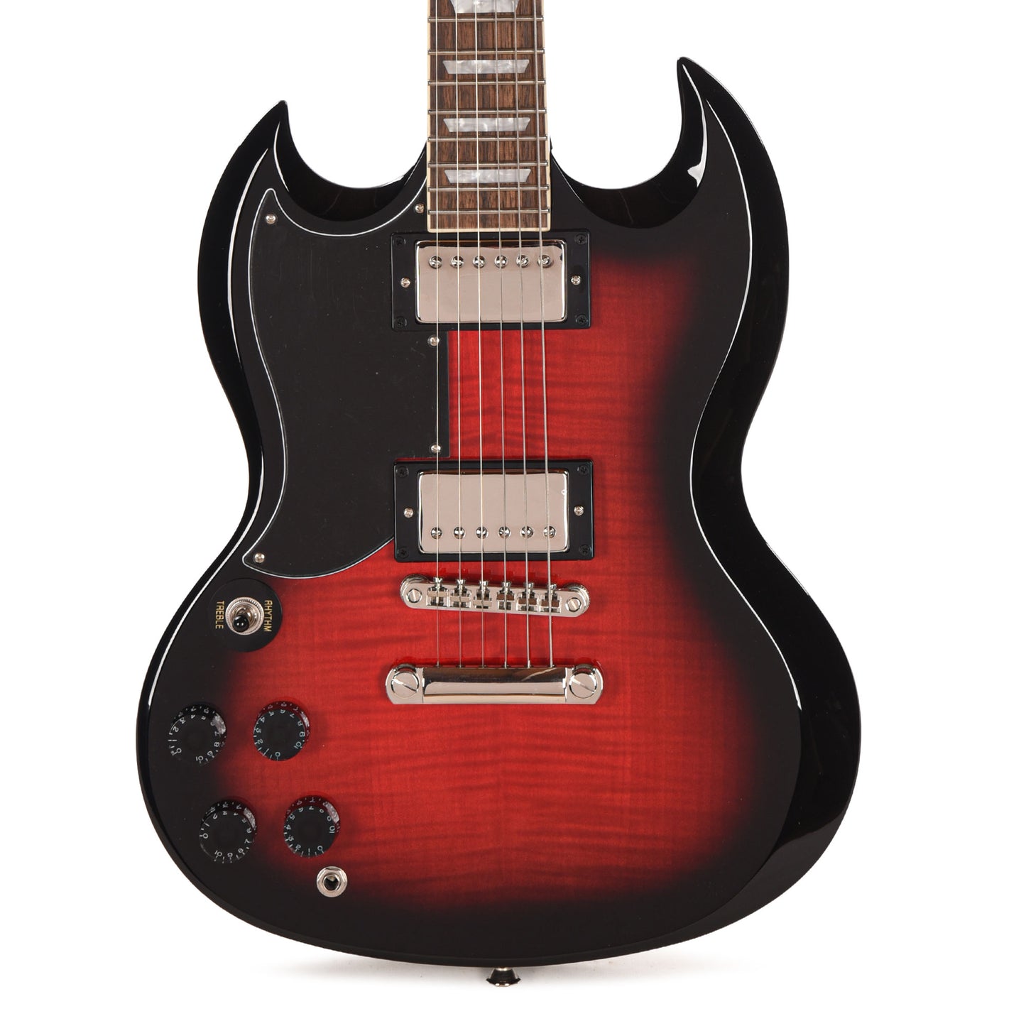 Epiphone Inspired by Gibson Modern SG Tribute Plus LEFTY Cherry Burst Electric Guitars / Solid Body