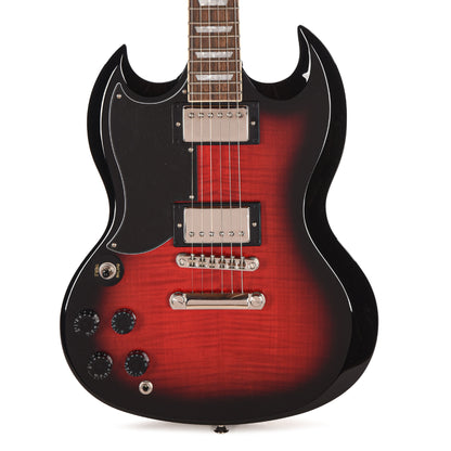 Epiphone Inspired by Gibson Modern SG Tribute Plus LEFTY Cherry Burst Electric Guitars / Solid Body