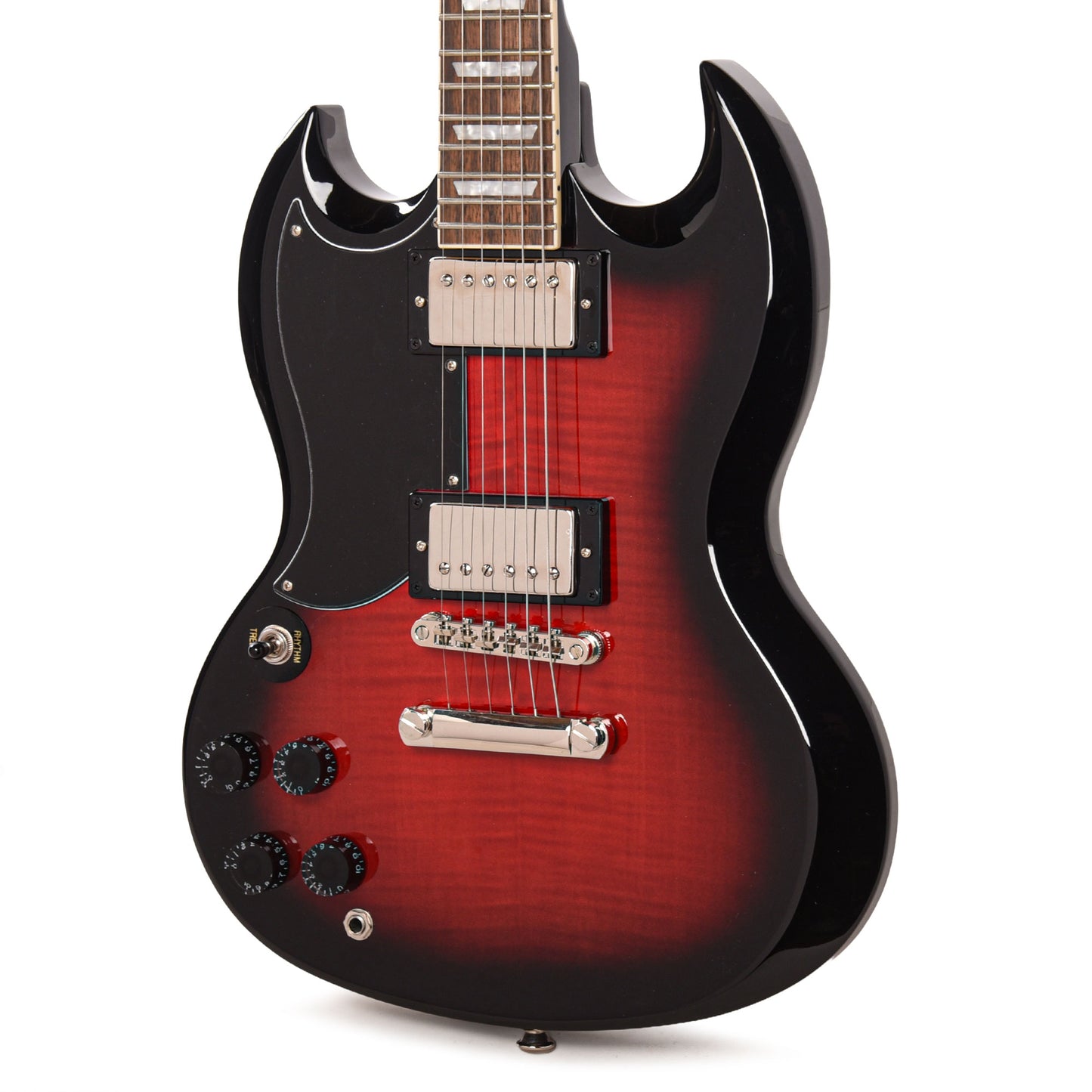 Epiphone Inspired by Gibson Modern SG Tribute Plus LEFTY Cherry Burst Electric Guitars / Solid Body