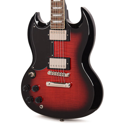 Epiphone Inspired by Gibson Modern SG Tribute Plus LEFTY Cherry Burst Electric Guitars / Solid Body