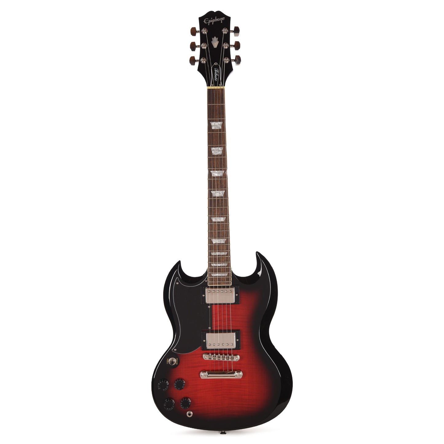 Epiphone Inspired by Gibson Modern SG Tribute Plus LEFTY Cherry Burst Electric Guitars / Solid Body