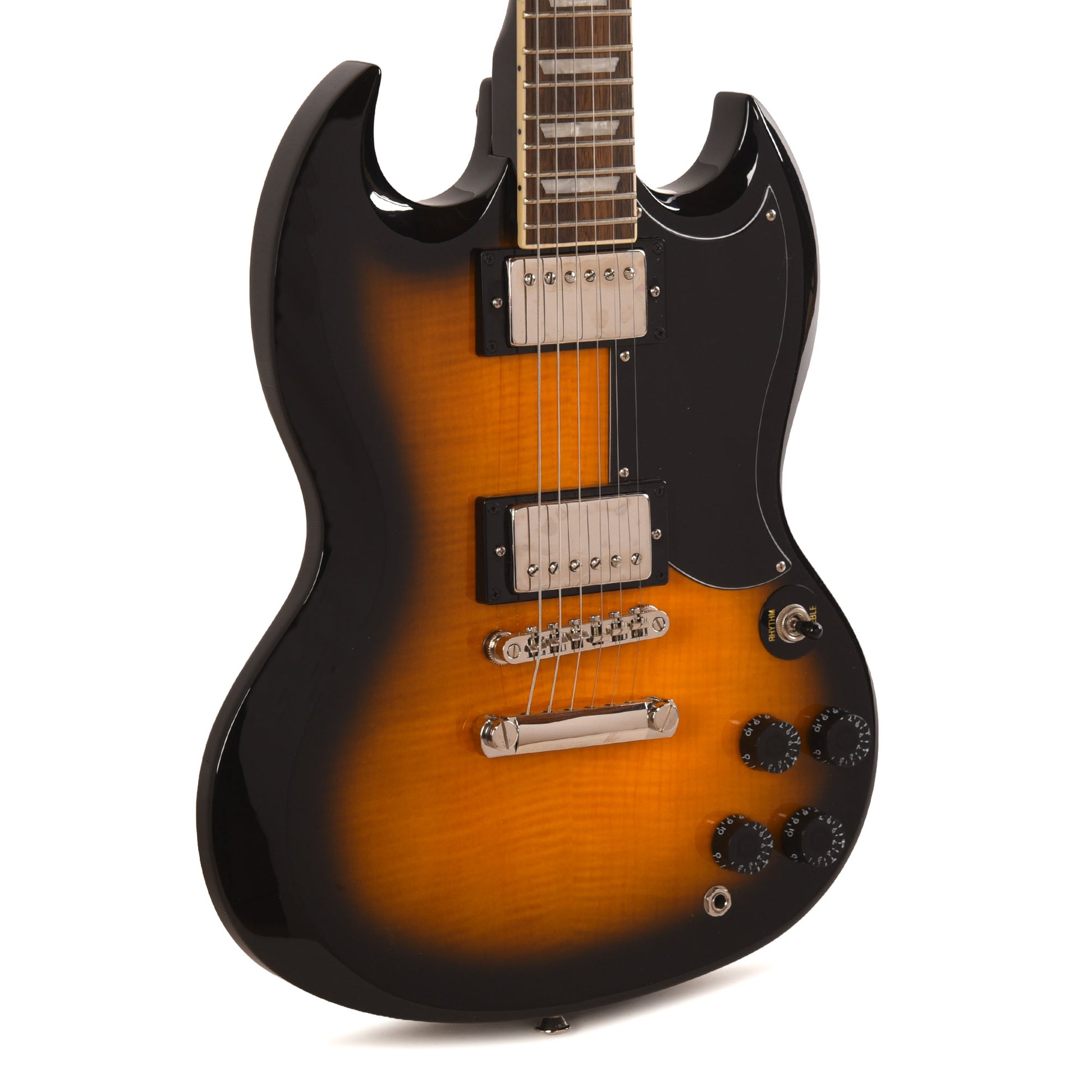 Epiphone Inspired by Gibson Modern SG Tribute Plus Vintage Sunburst Electric Guitars / Solid Body