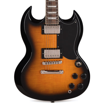 Epiphone Inspired by Gibson Modern SG Tribute Plus Vintage Sunburst Electric Guitars / Solid Body