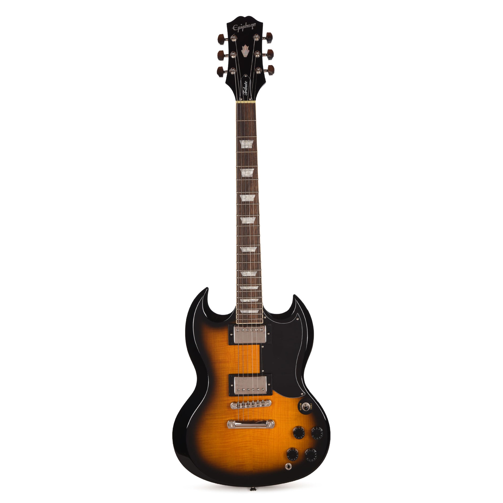Epiphone Inspired by Gibson Modern SG Tribute Plus Vintage Sunburst Electric Guitars / Solid Body