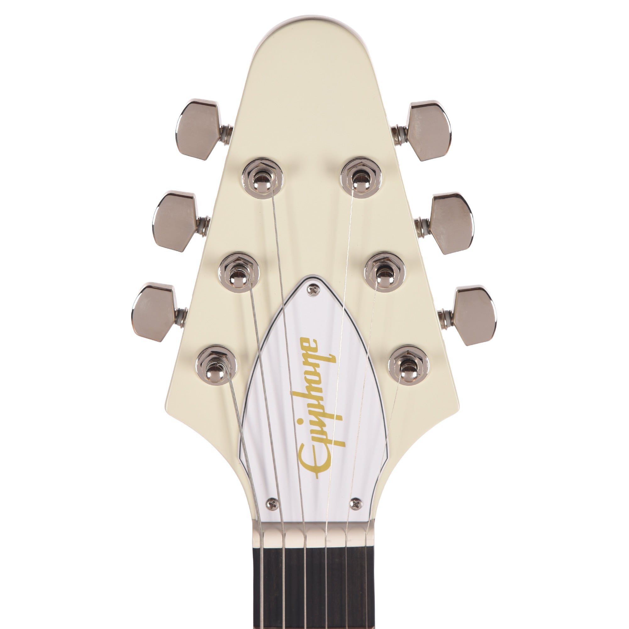 Epiphone Inspired by Gibson Original Flying V '70s Classic White Electric Guitars / Solid Body