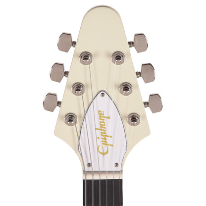 Epiphone Inspired by Gibson Original Flying V '70s Classic White Electric Guitars / Solid Body
