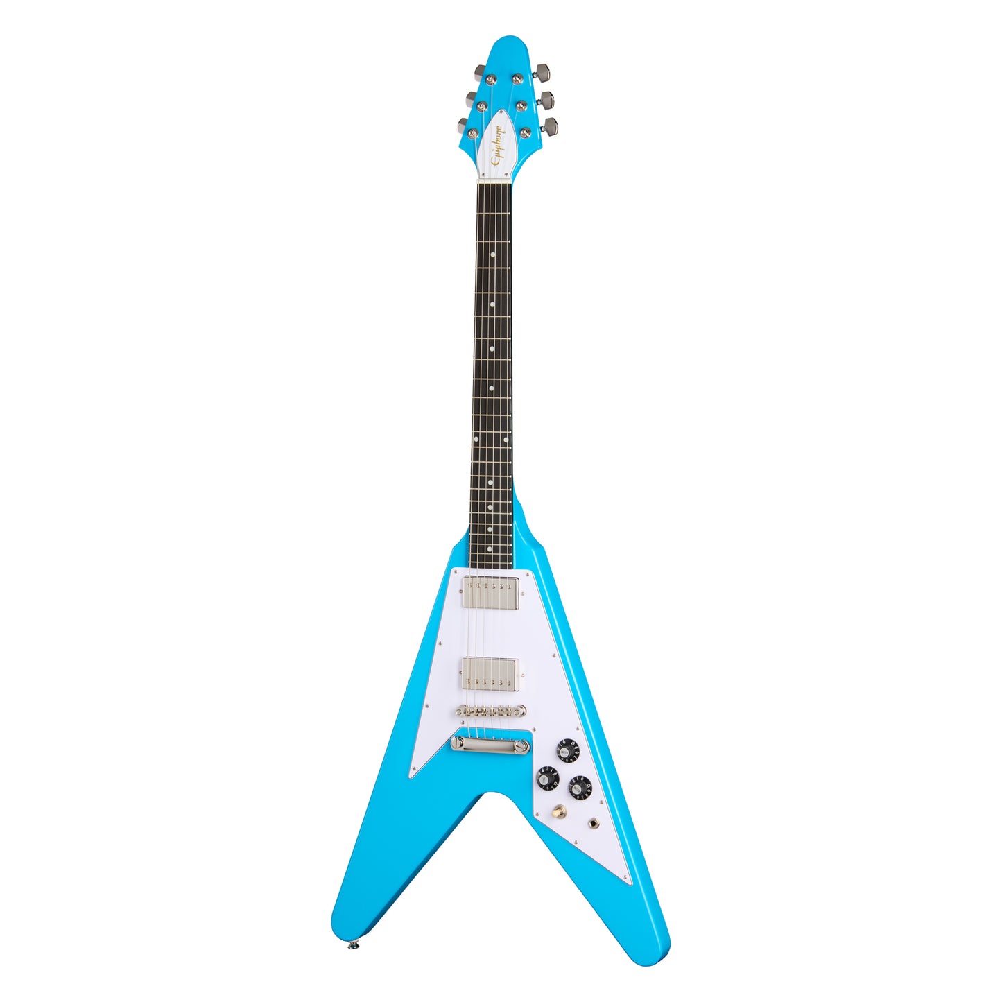 Epiphone Inspired by Gibson Original Flying V '70s Maui Blue Electric Guitars / Solid Body
