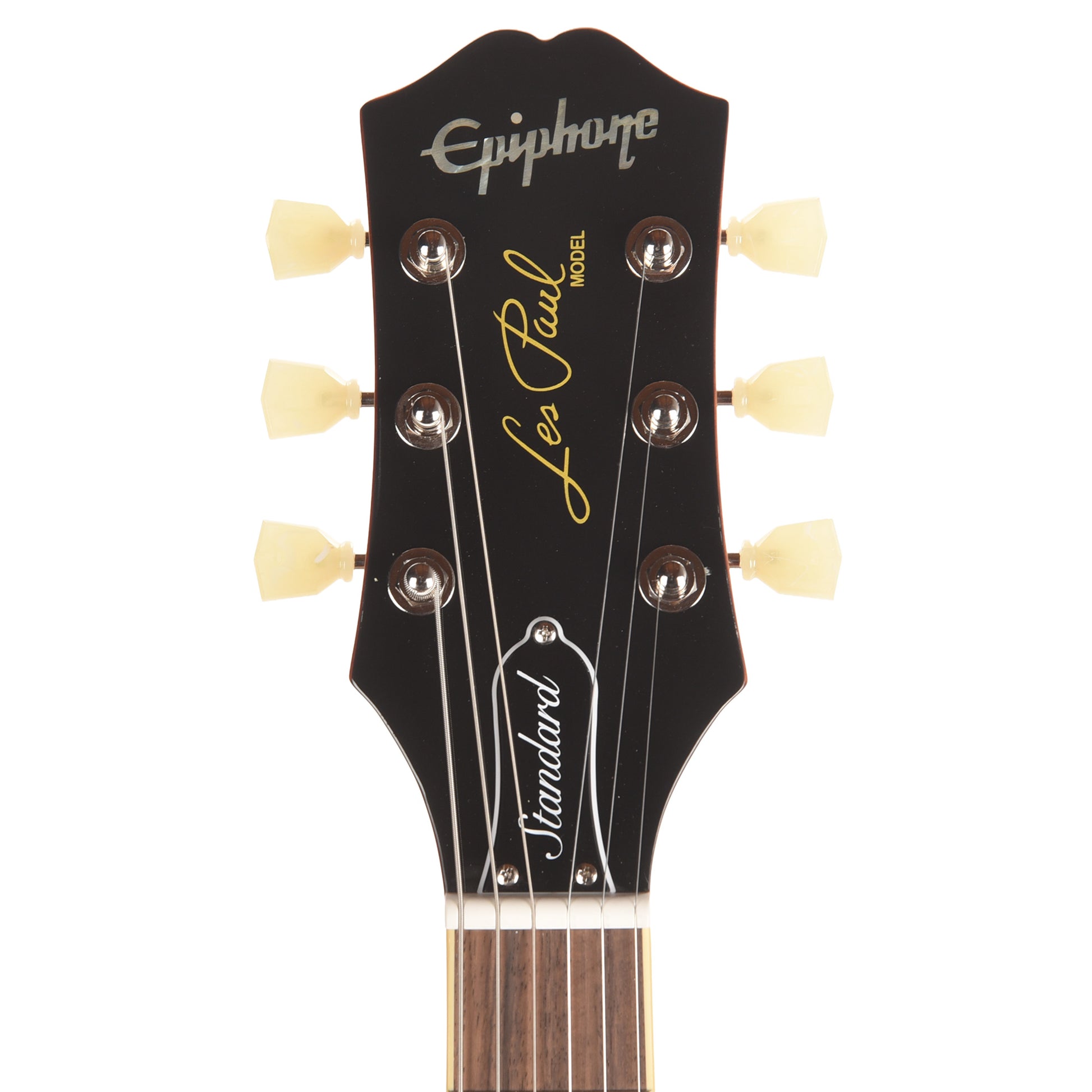 Epiphone Inspired by Gibson Original Les Paul Standard '50s Figured Washed Cherry Sunburst Electric Guitars / Solid Body
