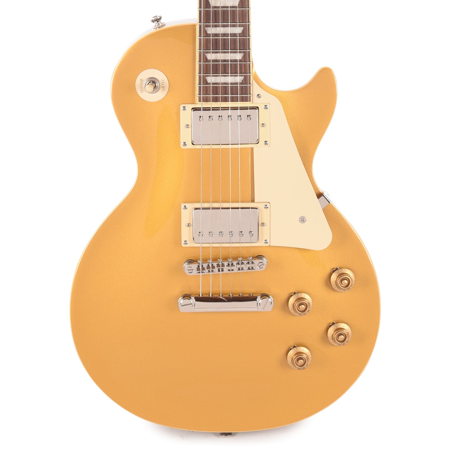 Epiphone Inspired by Gibson Original Les Paul Standard '50s Goldtop Electric Guitars / Solid Body