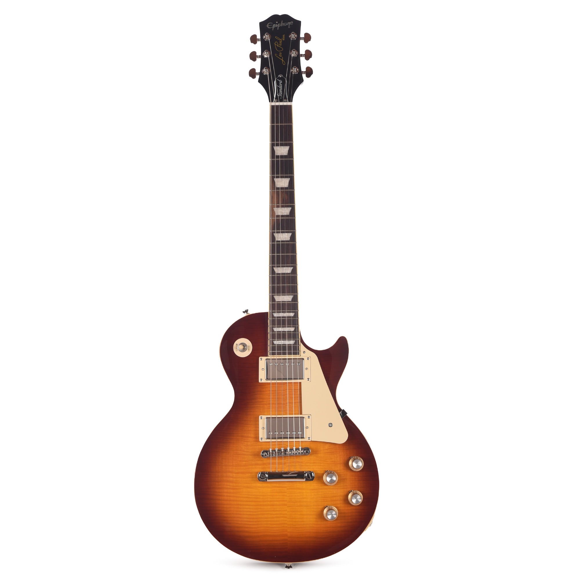 Epiphone Inspired by Gibson Original Les Paul Standard '60s Figured Iced Tea Burst Electric Guitars / Solid Body
