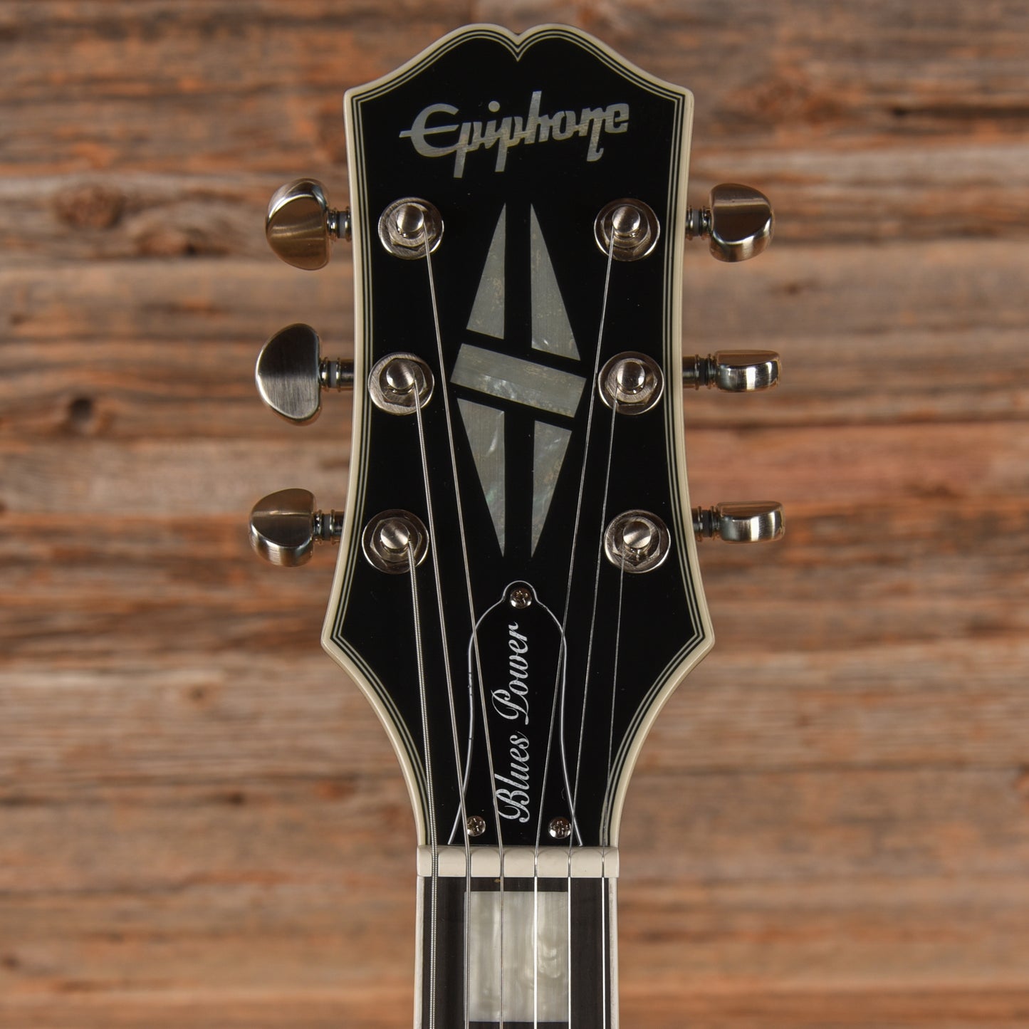 Epiphone Jared James Nichols Signature "Blues Power" Les Paul Custom Pelham Blue 2023 Electric Guitars / Solid Body