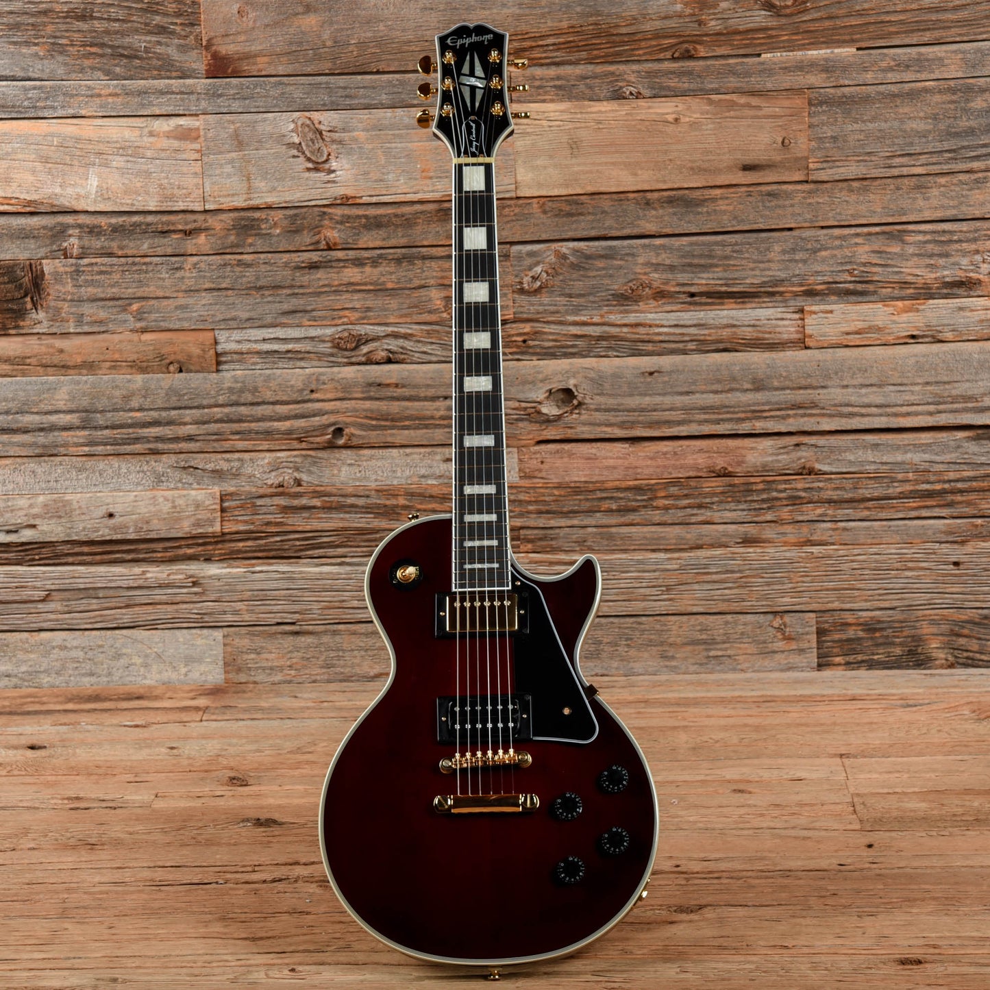 Epiphone Jerry Cantrell "Wino" Les Paul Custom Wine Red 2022 Electric Guitars / Solid Body