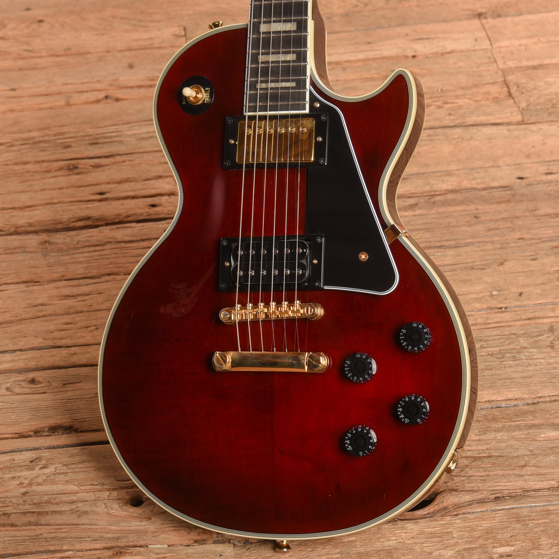 Epiphone Jerry Cantrell "Wino" Les Paul Custom Wine Red 2023 Electric Guitars / Solid Body
