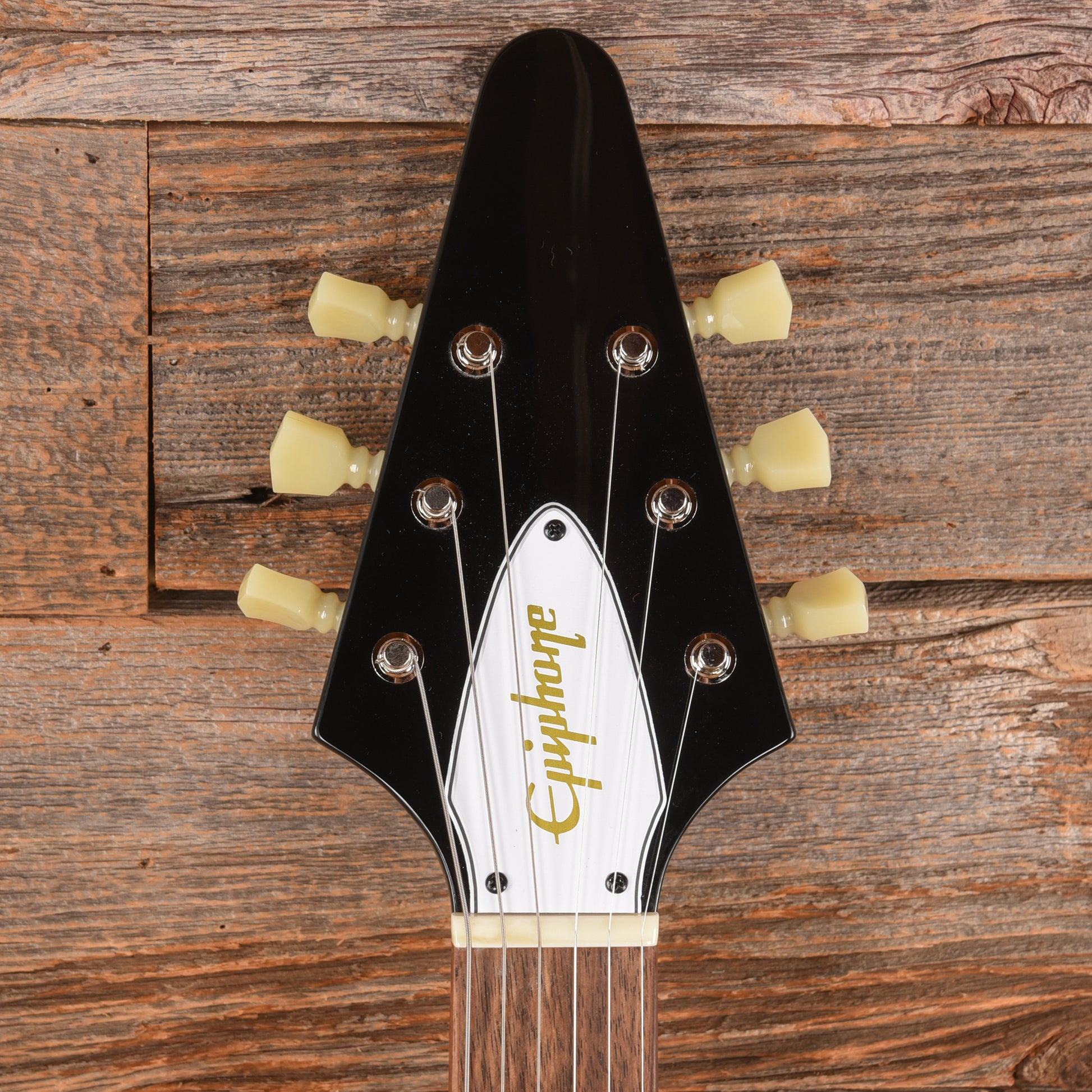 Epiphone Jimi Hendrix "Love Drops" Flying V Black 2024 Electric Guitars / Solid Body