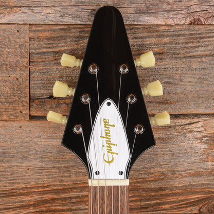 Epiphone Jimi Hendrix "Love Drops" Flying V Black 2024 Electric Guitars / Solid Body