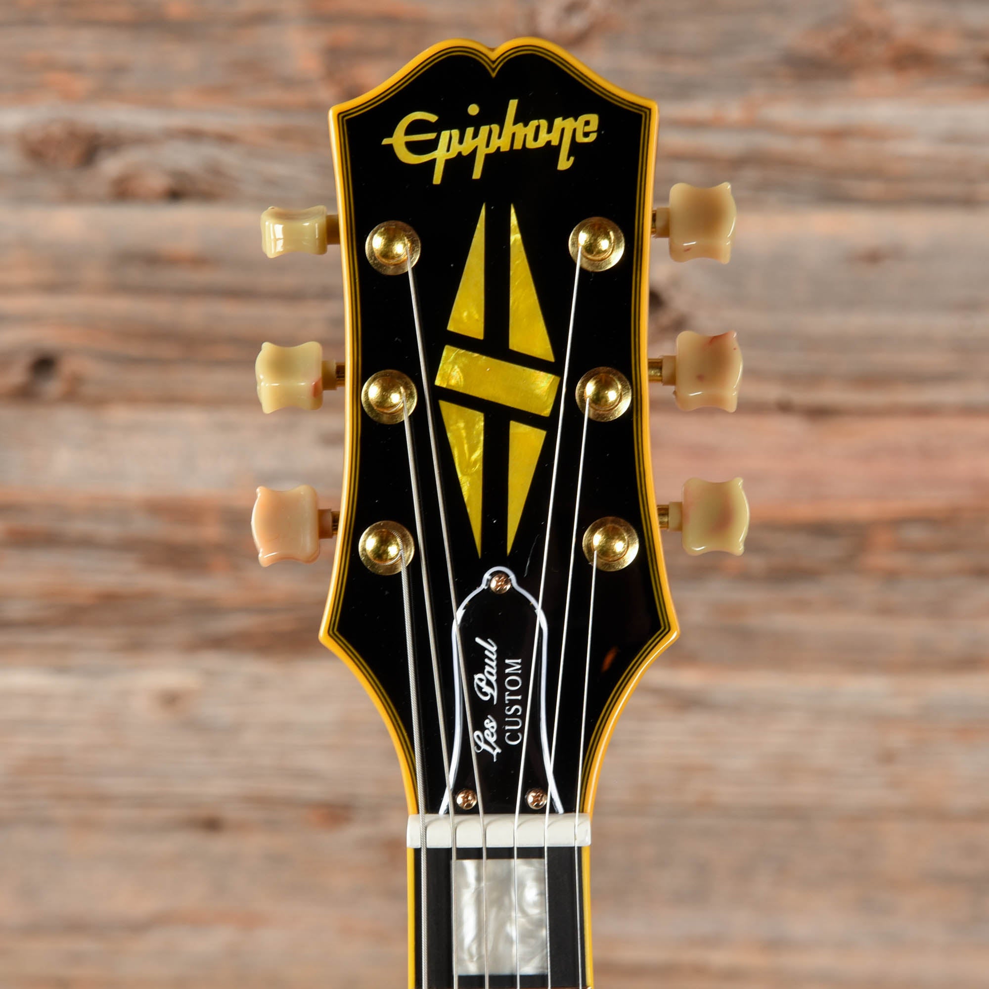 Epiphone Joe Bonamassa Black Beauty Les Paul Custom Ebony 2020 Electric Guitars / Solid Body