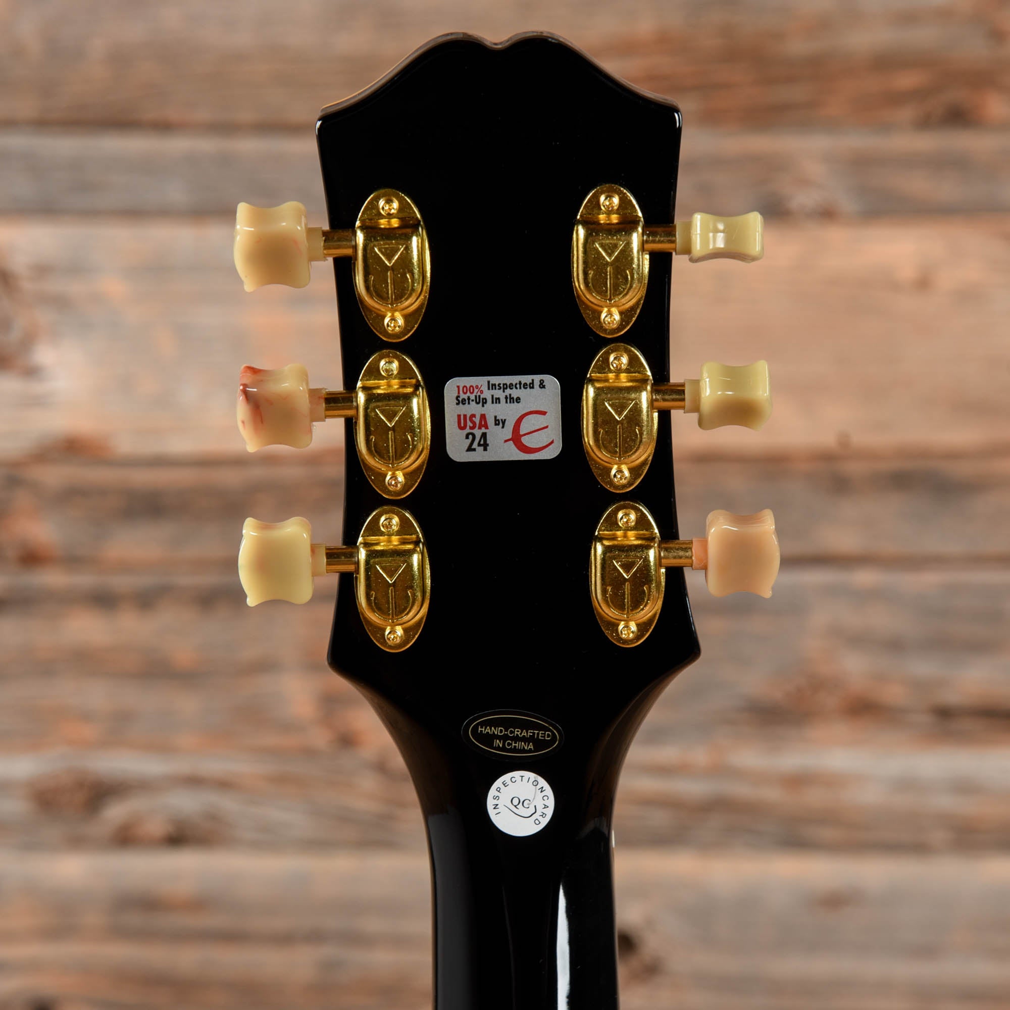 Epiphone Joe Bonamassa Black Beauty Les Paul Custom Ebony 2020 Electric Guitars / Solid Body