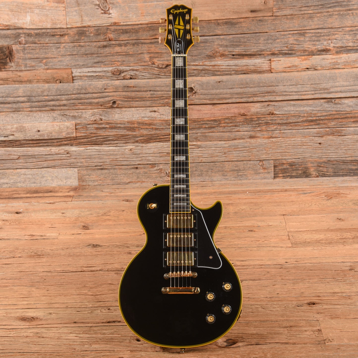 Epiphone Joe Bonamassa Black Beauty Les Paul Custom Ebony 2020 Electric Guitars / Solid Body