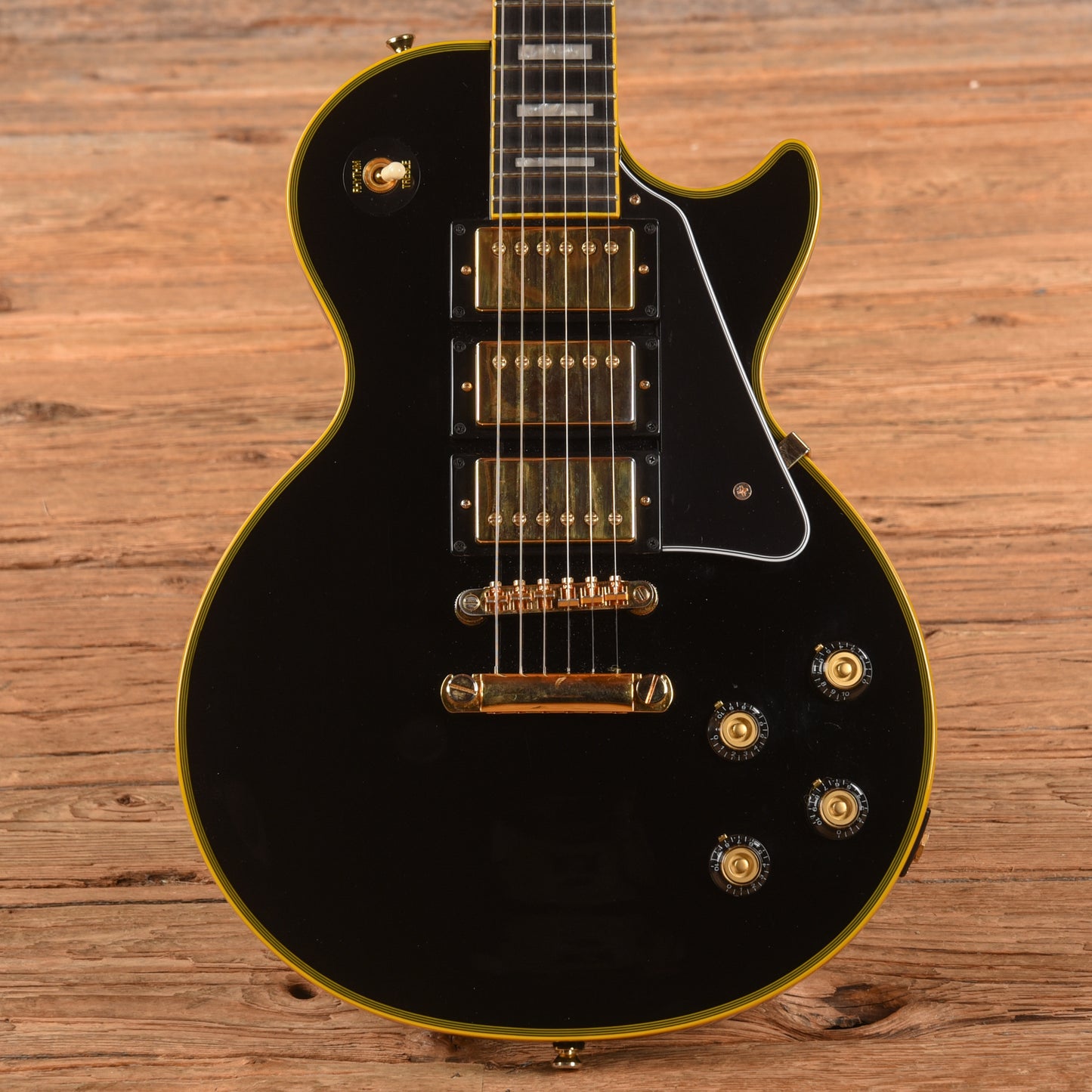 Epiphone Joe Bonamassa Black Beauty Les Paul Custom Ebony 2020 Electric Guitars / Solid Body