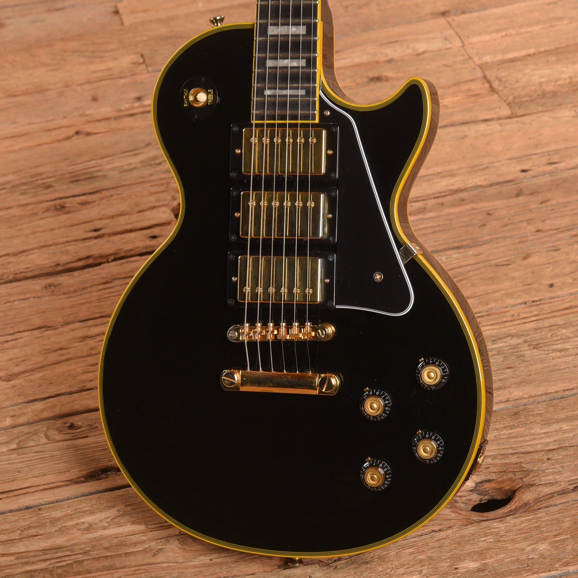 Epiphone Joe Bonamassa Black Beauty Les Paul Custom Ebony 2020 Electric Guitars / Solid Body