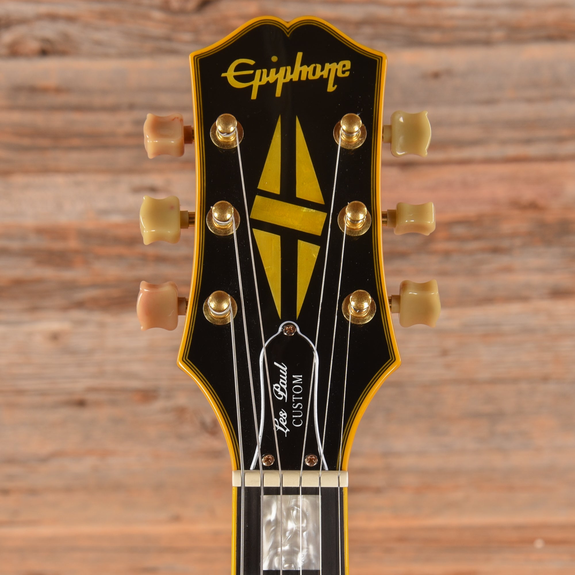 Epiphone Joe Bonamassa Black Beauty Les Paul Custom Ebony 2020 Electric Guitars / Solid Body